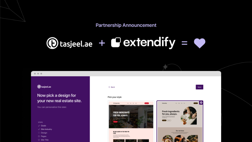 Extendify powers WordPress experience for Tasjeel hosting